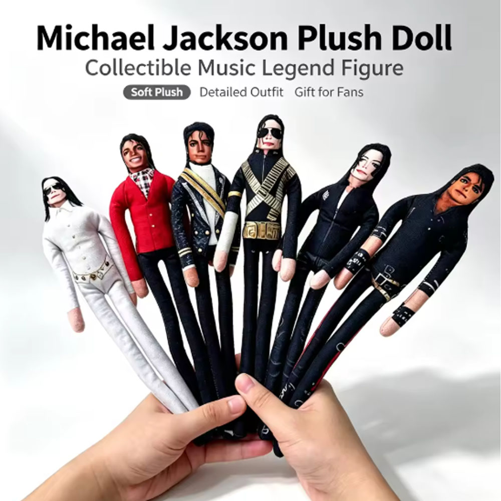 Evoker Cosplay Prop - Bambole di Peluche Michael Jackson per