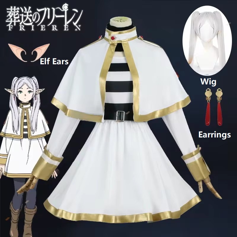 Frieren Cosplay Prop - Sousou No Frieren Costume Cosplay Parrucca