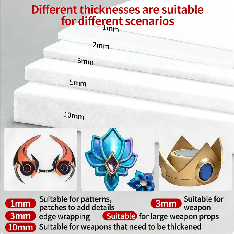 Cosplay Props Eva Foam - Materiale in schiuma EVA per modellismo