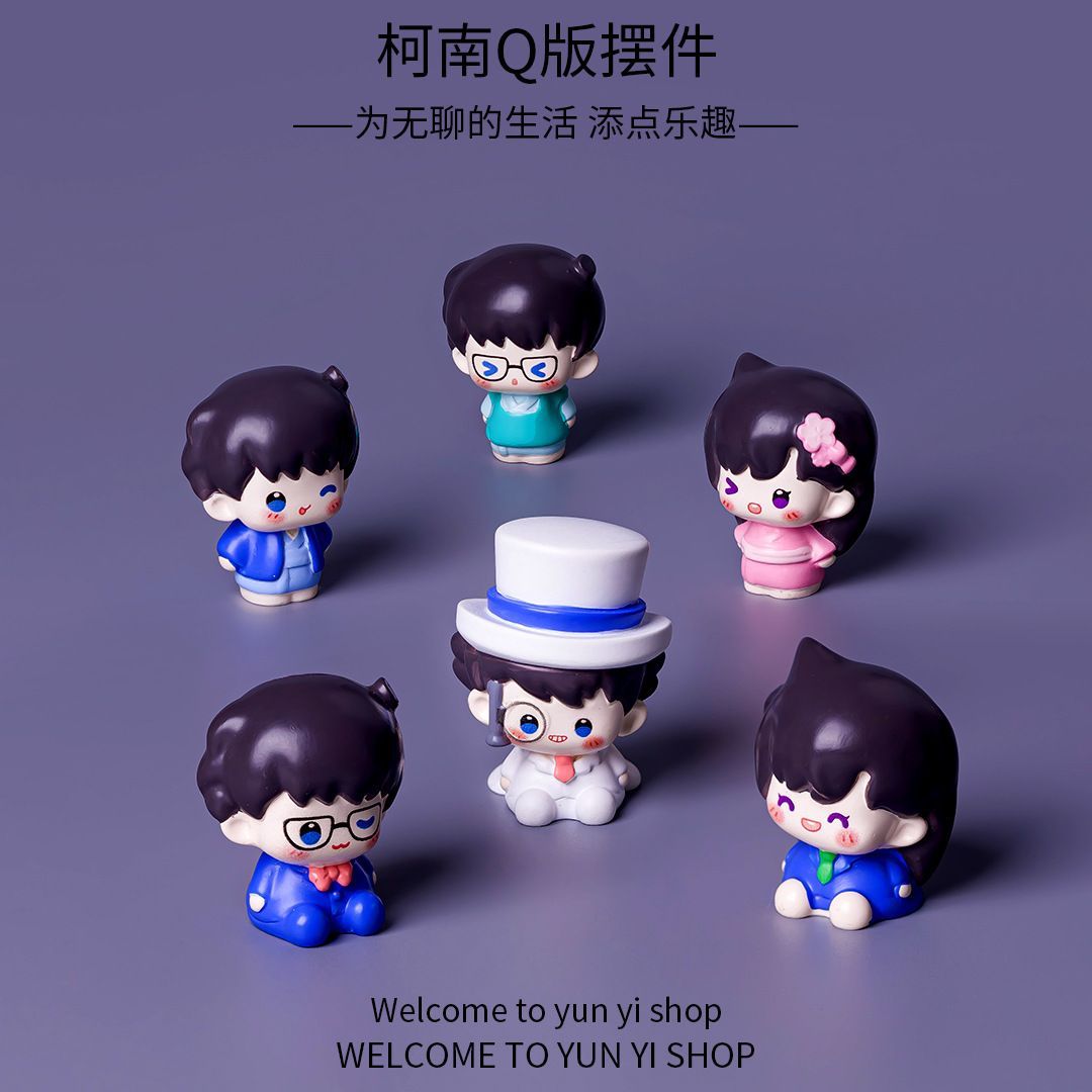 Cosplay Prop Display - Statuette in Resina di Detective Conan,
