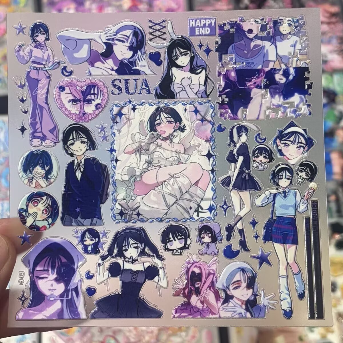 Adesivi 3D in rilievo Anime Al - Cosplay Prop Book recensione e prezzo