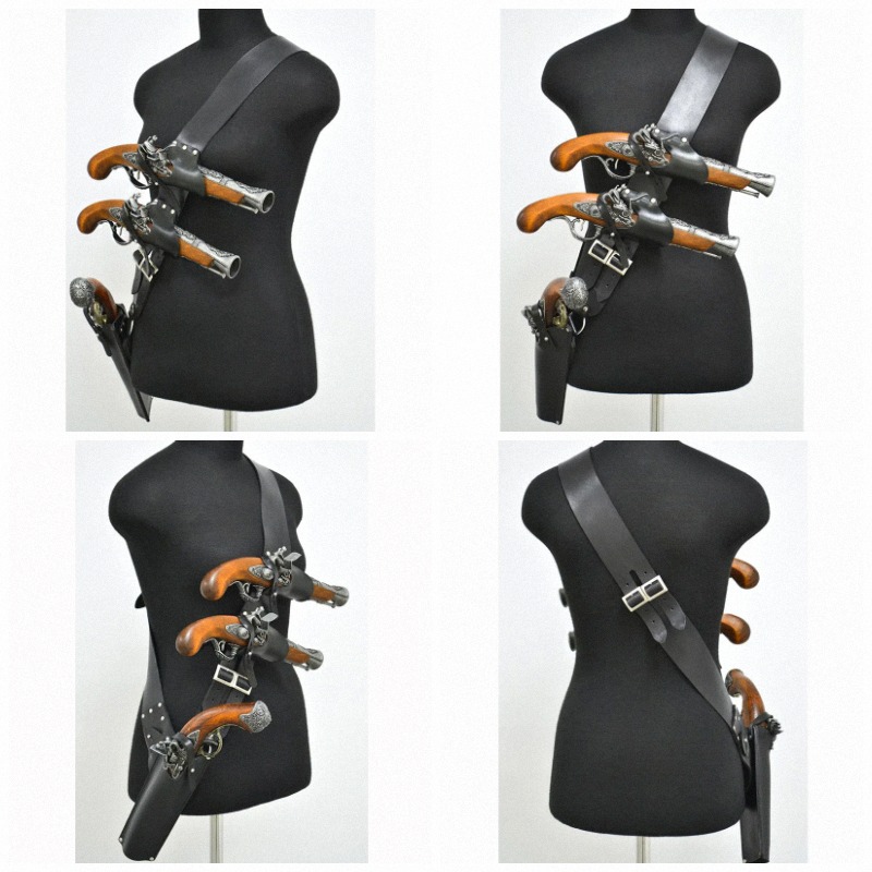 Cintura in Pelle Medievale Rin - Cosplay Prop Pistol recensione e prezzo
