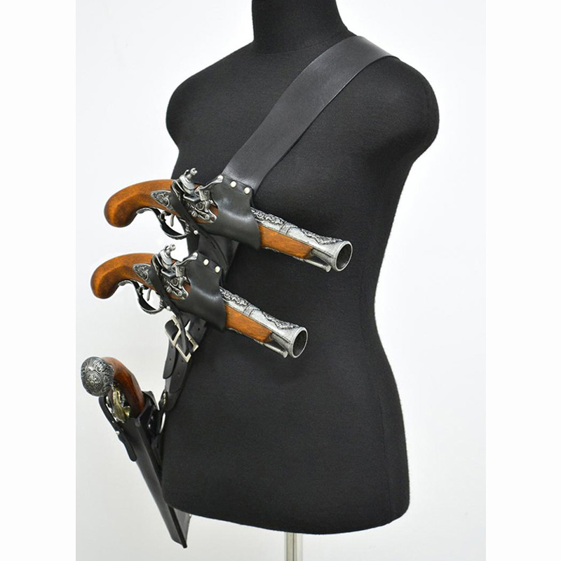 Cintura in Pelle Medievale Rin - Cosplay Prop Pistol recensione e prezzo