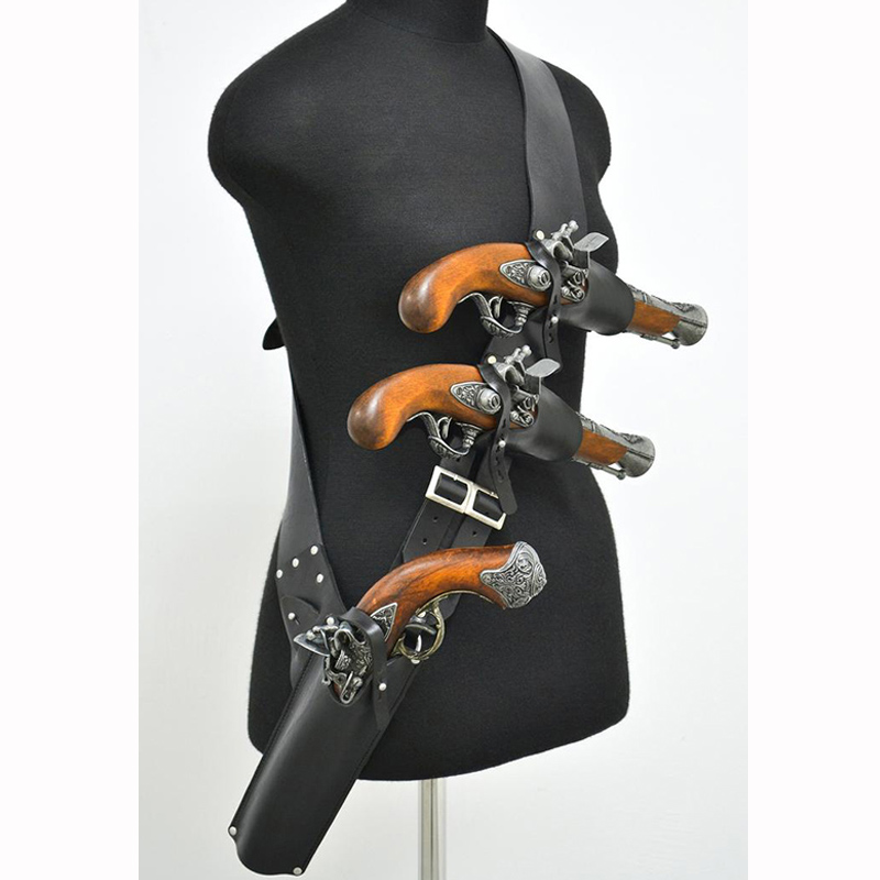 Cintura in Pelle Medievale Rin - Cosplay Prop Pistol recensione e prezzo
