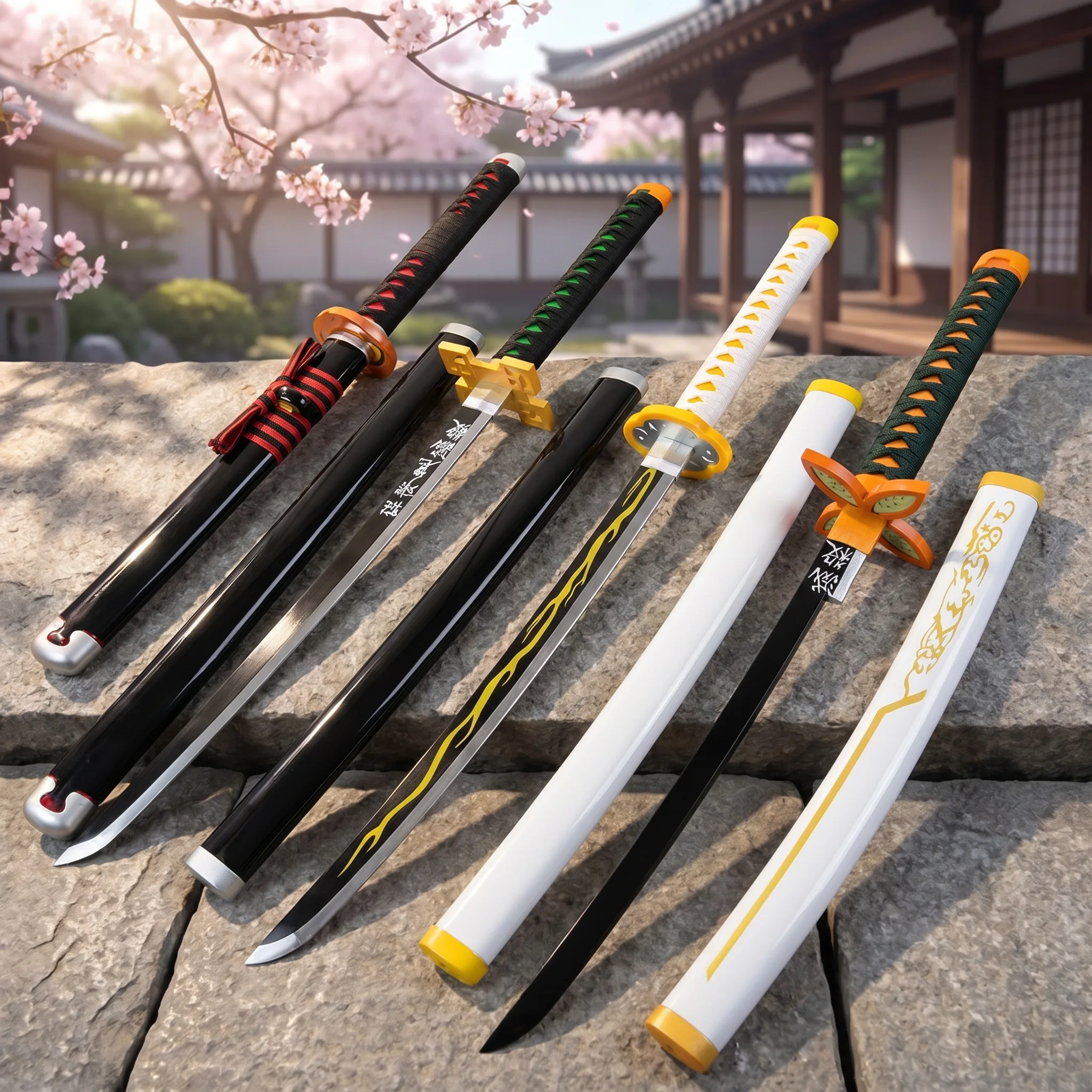 Katana Demon Slayer 72-104cm T - Cosplay Prop Display recensione e prezzo