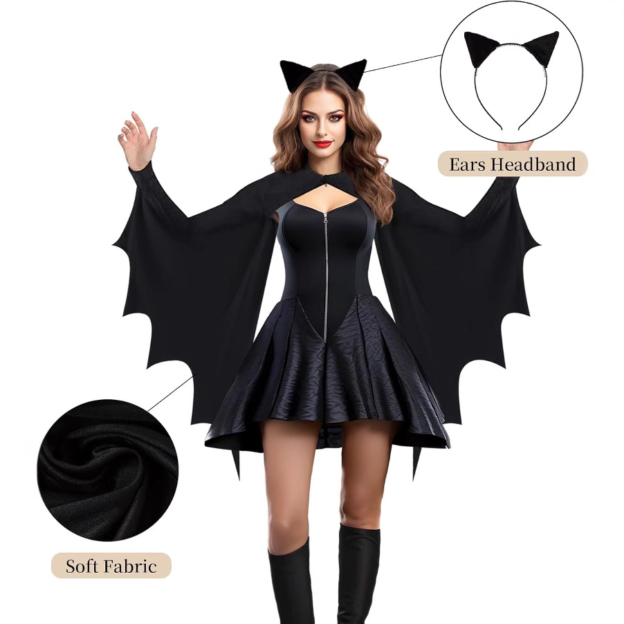 Costume di Halloween Unisex pe - Cosplay Bat Prop recensione e prezzo